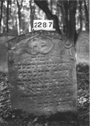 Grabstein 2287