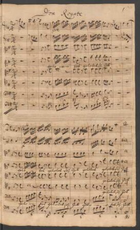 Gelobet sei Gott der mein Gebet nicht verwirft; V (4), Coro, orch, bc