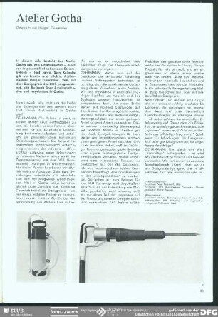 Atelier Gotha (Gespräch)
