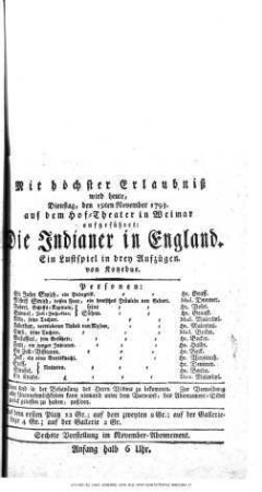 Die Indianer in England