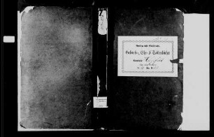 Karlsruhe, Stadtteil Hagsfeld, evangelische Gemeinde: Standesbuch 1855-1858