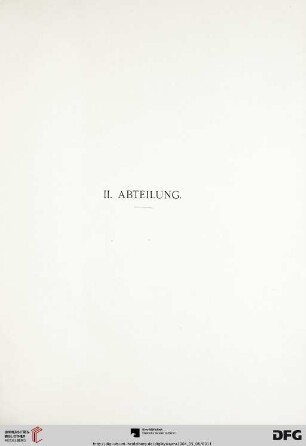 II. Abteilung (Nr. 13-49)