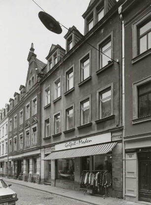 Pirna-Altstadt. Wohnhäuser Schössergasse 9 b/10 : Pirna-Altstadt. Wohnhäuser Schössergasse 9 b/10. Straßenansicht