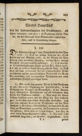 291-313, Viertes Hauptstück