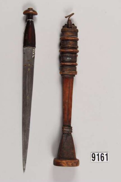 Sword with scabbard