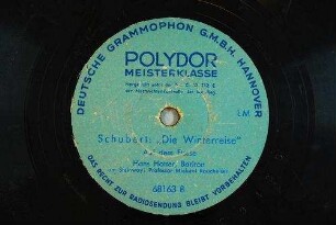 "Die Winterreise" : Auf dem Flusse / Schubert