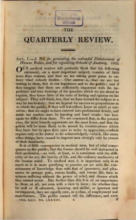 The quarterly review. 42 = No. 83 - 84. 1830