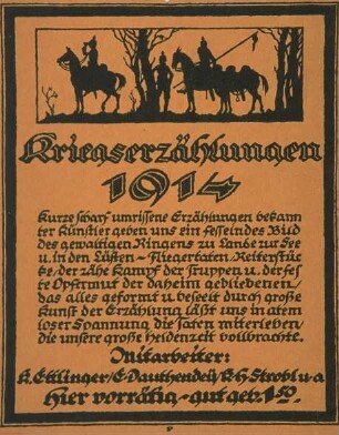 Kriegserzählungen 1914