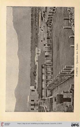 Pompei – Quartiere dei Soldati. – Quartier des soldats – The Soldiers Quarters – Quartiere dei Soldati.