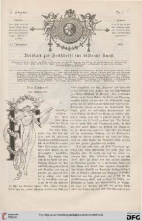 Heft 7 (30. November 1882)