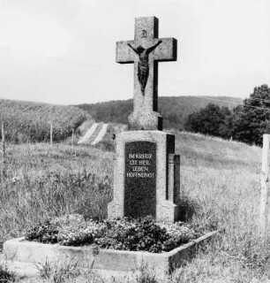 Grabstein; Heppenheim, Straßenacker (an der Friedhofstraße)
