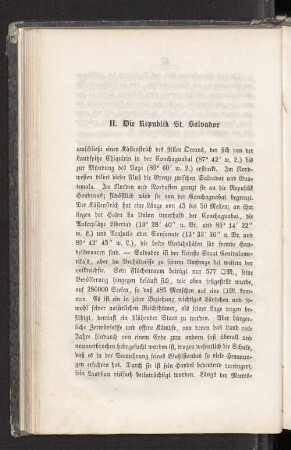 II. Die Republik St. Salvador