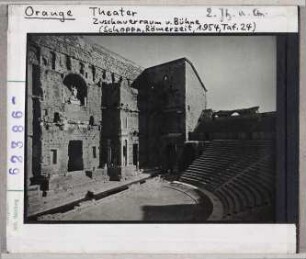 Orange: Römisches Theater, Zuschauerraum und Bühne