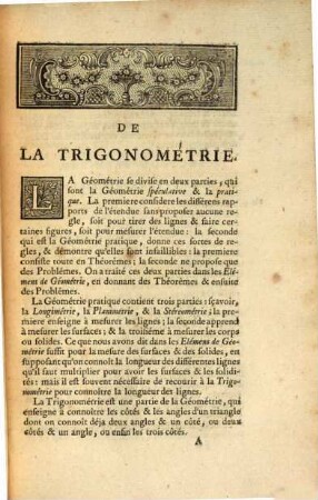 Trigonometrie Rectiligne Et Sphérique : Avec La Construction Des Tables Des Sinus, Des Tangentes, Des Sécantes Et des Logarithmes