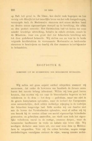 Hoofdstuk II. Schetsen uit de huishouding der moslemsche bevolking