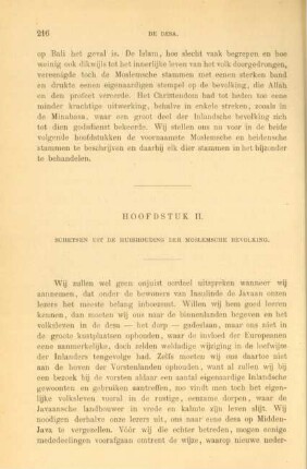 Hoofdstuk II. Schetsen uit de huishouding der moslemsche bevolking
