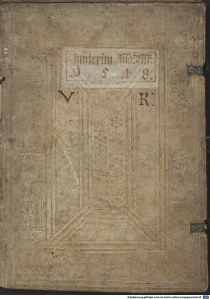 Formvla Reformationis Per Caesaream Maiestatem Statibvs Ecclesiasticis In Comitijs Augustanis ad deliberandum proposita, et ab eisdem, vt paci publice consulerent, & per eam Ecclesiarum, ac Cleri sui vtilitati commodius prouiderent, probata & recepta