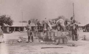 Dodoma, Markt mit Brunnen