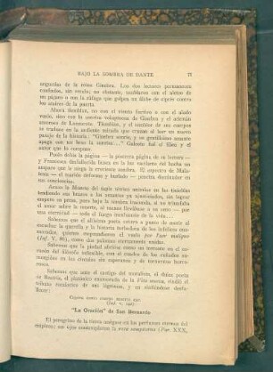 "La oración" de San Bernardo