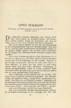 Otto Eckmann