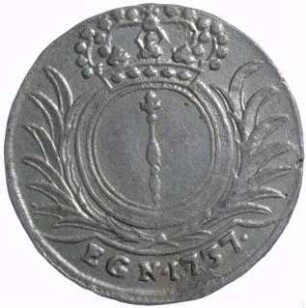 Münze, 1/12 Taler, 1737