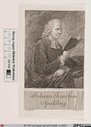Bildnis Johann Joachim Spalding