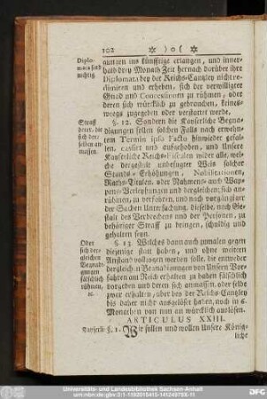 Articulus XXIII.