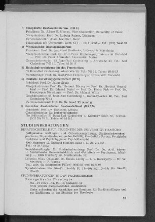 Studienberatung