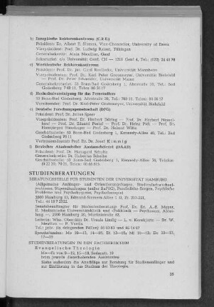 Studienberatung
