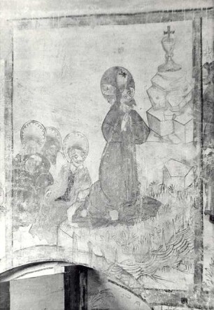Fresken in der Kirche zu Briesen : Ort: Brjazyna / Briesen. Fresken in der Kirche.