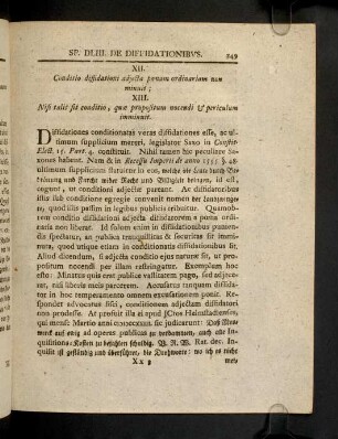 349-356, XII - XXII; Corollaria
