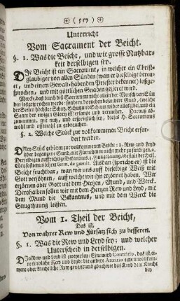 Unterricht Vom Sacrament der Beicht. - Lob- und Dancksagung, Nach der Beicht.