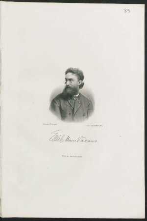 [Bildnis] Emile Mario Vacano
