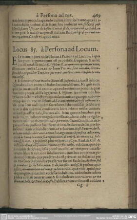 Locus 85. à Persona ad Locum