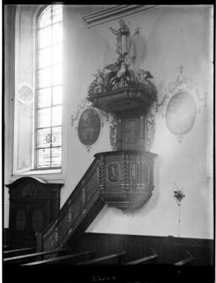 Kenzingen Sankt Laurentius Kirche Kanzel (um 1730)