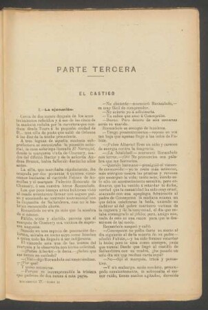 Parte tercera - El castigo