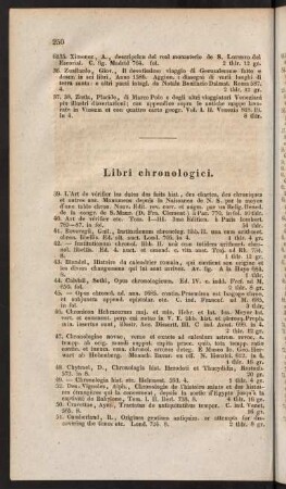 Libri chronologici.
