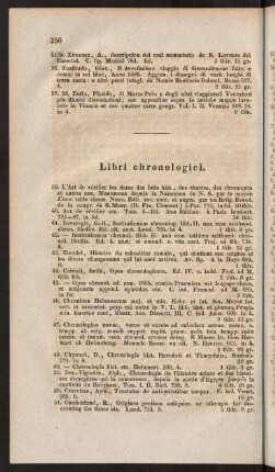 Libri chronologici.