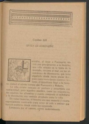 Capítulo XIII - Quien es Lorenzini