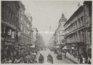 Blick in die Friedrichstraße