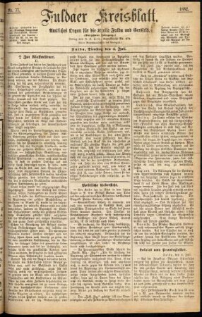 Ausgabe vom Dienstag, den 04. Juli 1882.