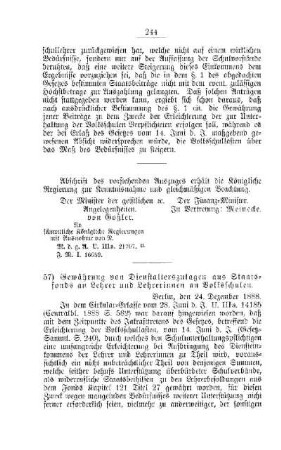 Gewährung von Dienstalterszulagen aus Staatsfonds an Lehrer und Lehrerinnen an Volksschulen : [IV. Seminare, etc., Bildung der Lehrer und deren persönliche Verhältnisse]