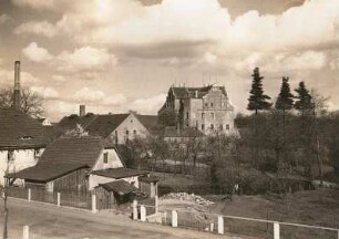 Rödern-Niederrödern : Schloss von Südwesten gesehen