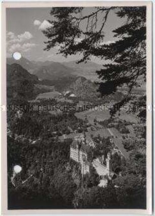 Hohenschwangau, Schloß Neuschwanstein und Schloß Hohenschwangau, Lechtal und Alpsee
