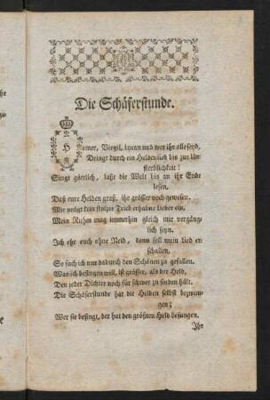 43-53, Die Schaeferstunde