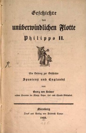 Geschichte der unüberwindlichen Flotte Philipps II.