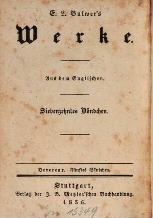 Devereux : ein Roman, 5