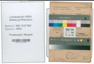 Entnazifizierung Margret Pruskowski , geb. 14.05.1919 ()