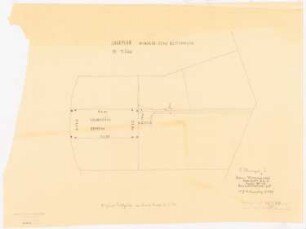 Haus Jansen, Berlin-Grunewald: Privatstraße und Wendeplatz, Lageplan 1:500