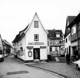 Fachwerkwohnhaus; Babenhausen, Schloßgasse 11